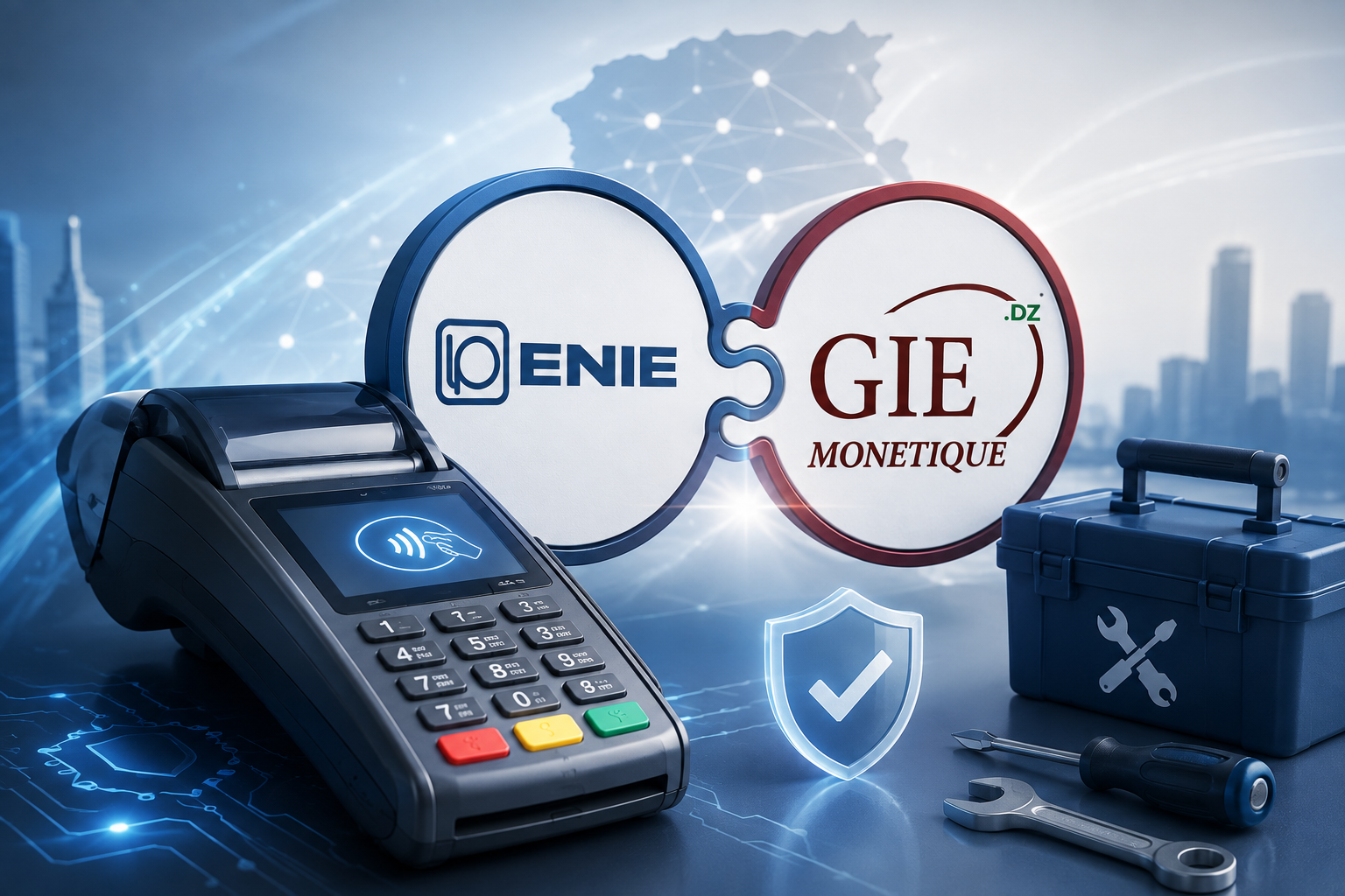 ENIE obtient l’agrément du GIE Monétique pour l’installation et la maintenance des TPE